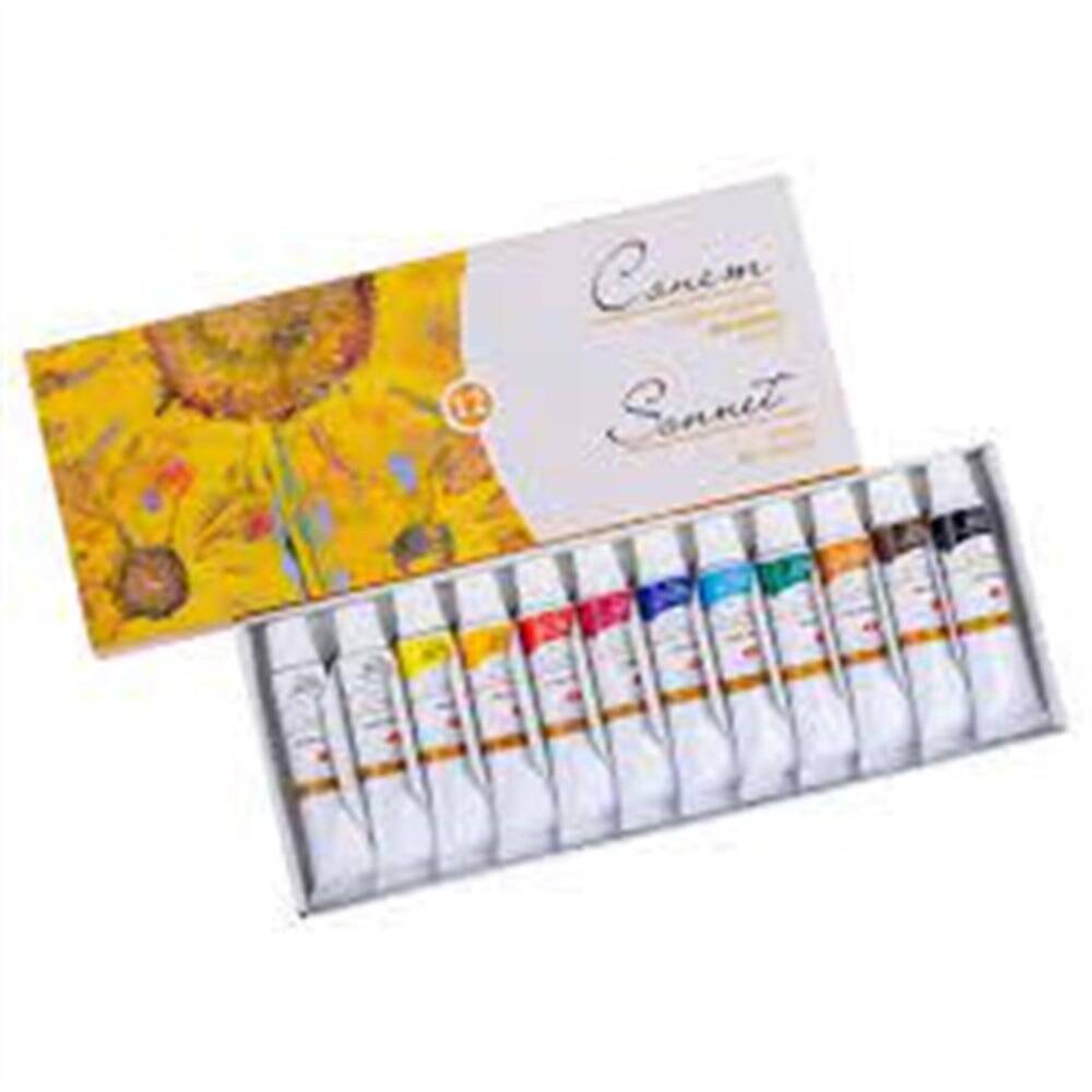St. Petersburg Sonnet Oil Paint Set 12x10ml 2641099