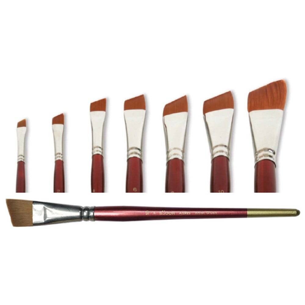 Südor 995 Series Side Cut Synthetic Brush No: 2