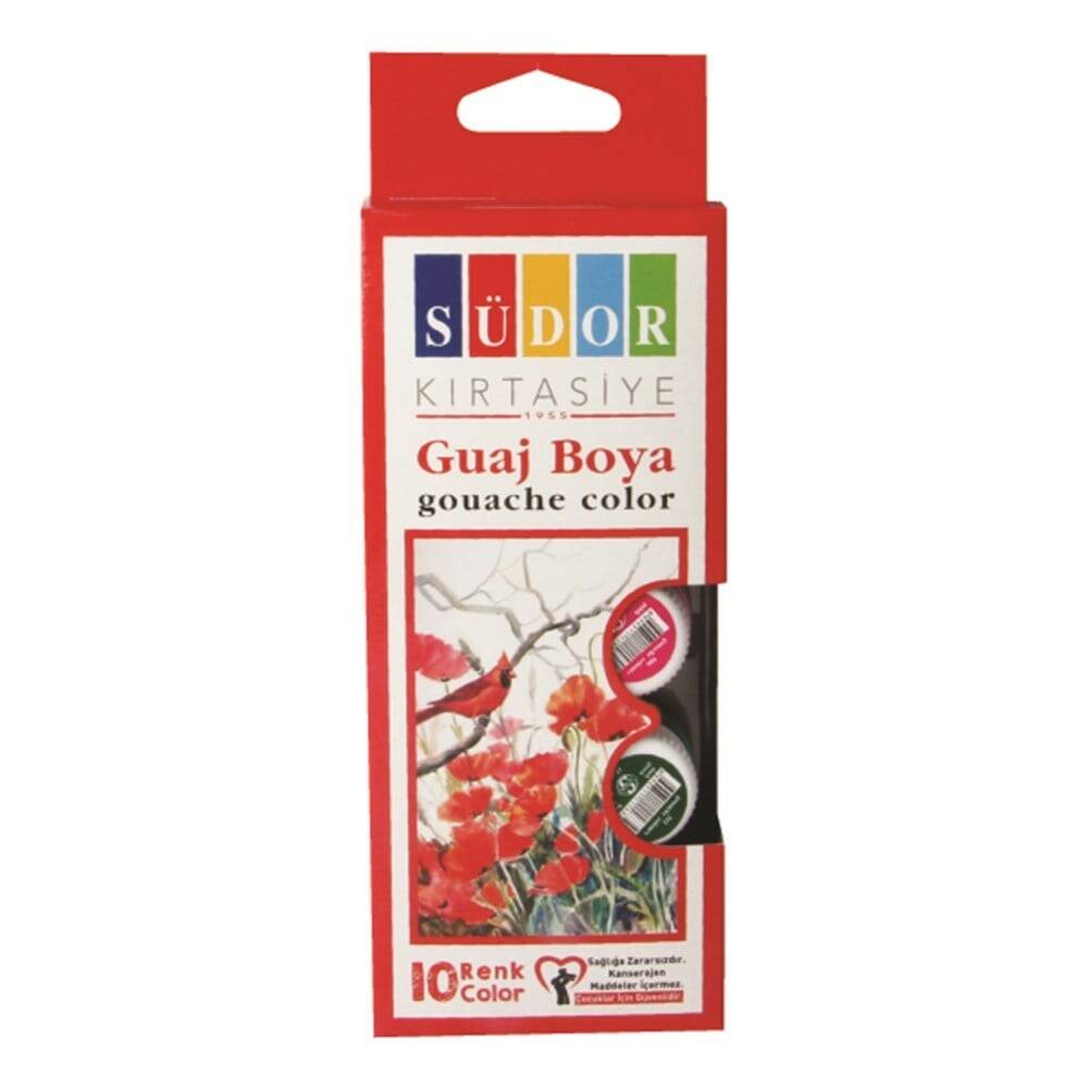 Südor Gouache Paint Set 10x15ml
