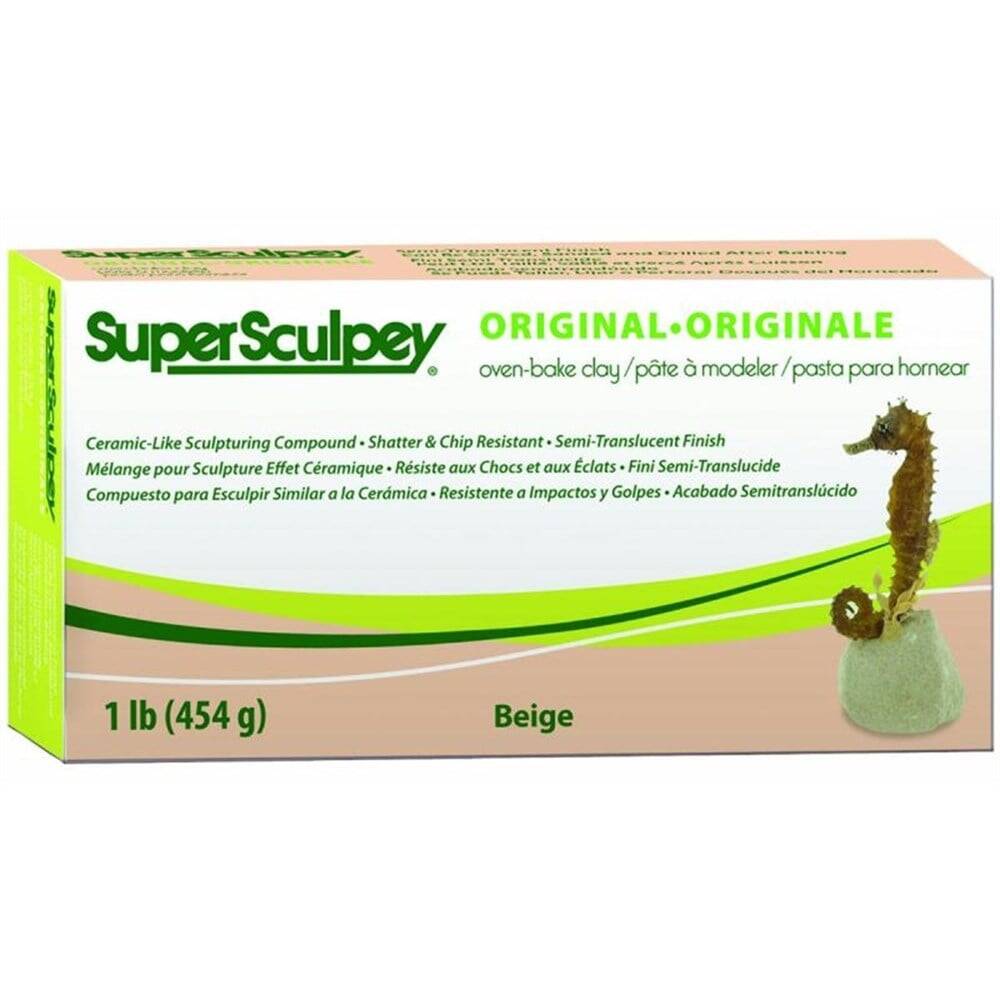 Super Sculpey Ovenable Ceramic and Modeling Dough 454 Gr.