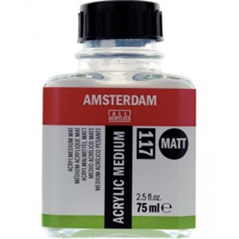 Talens Amsterdam Acrylic Medium 117 Matte Acrylic Paint Medy
