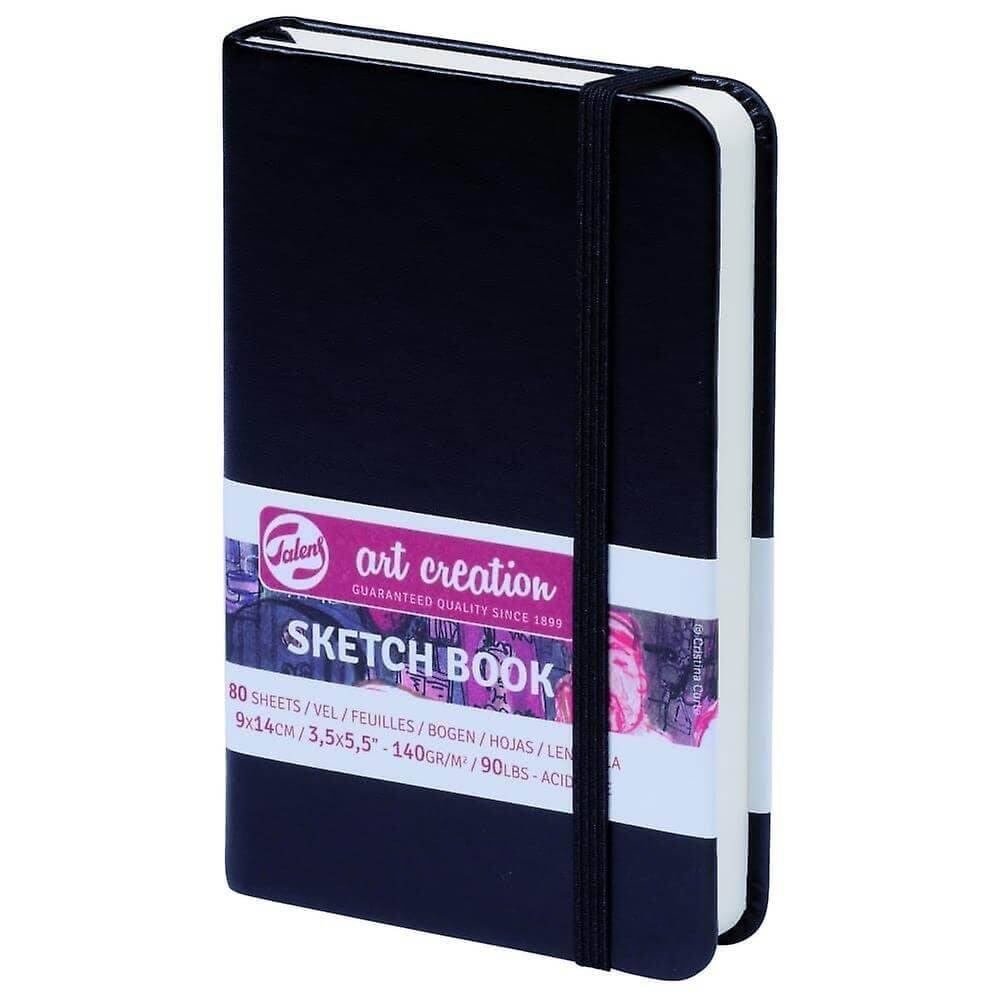 Talens Art Creation Sketch Book Black 140Gr 9X14Cm