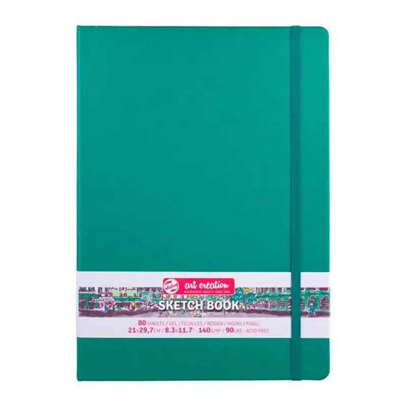 Talens Art Creation Sketch Book Forest Green 140Gr 21X29,7Cm