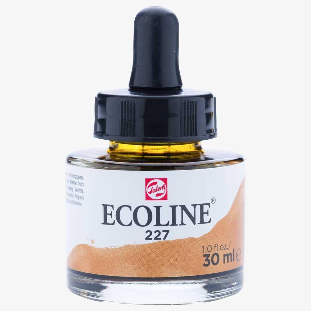 Talens Ecoline Liquid Watercolor 30 ml 227 Yellow Ocher