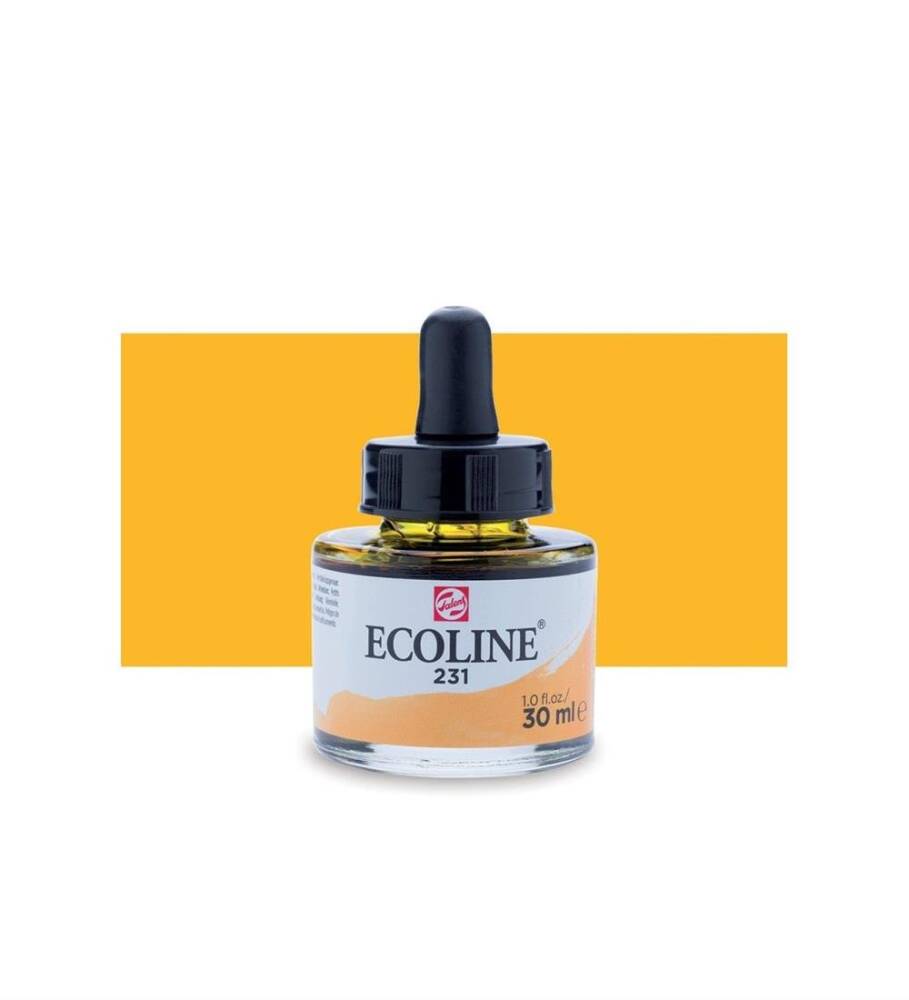 Talens Ecoline Liquid Watercolour 30 ml 231 Gold Ochre