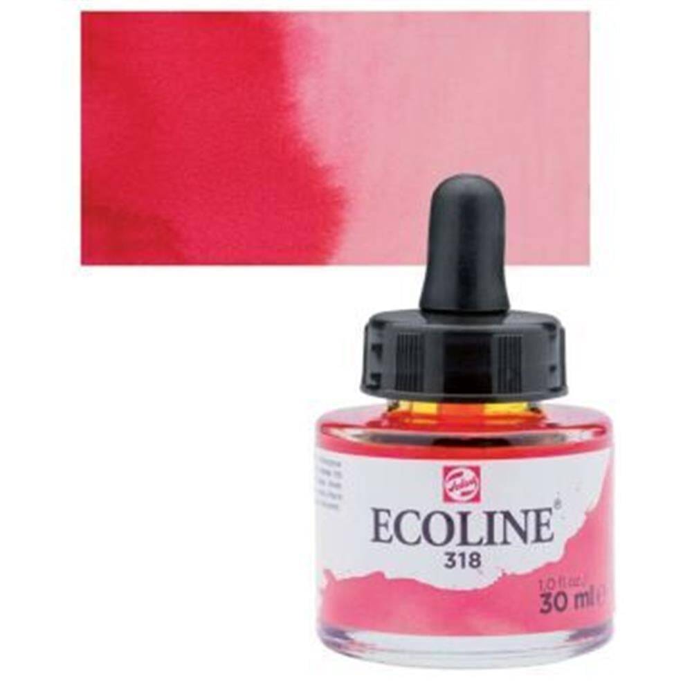 Talens Ecoline Liquid Watercolour 30 ml 318 Carmine