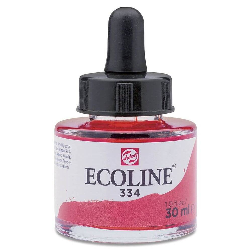 Talens Ecoline Liquid Watercolor 30 ml 334 Scarlet