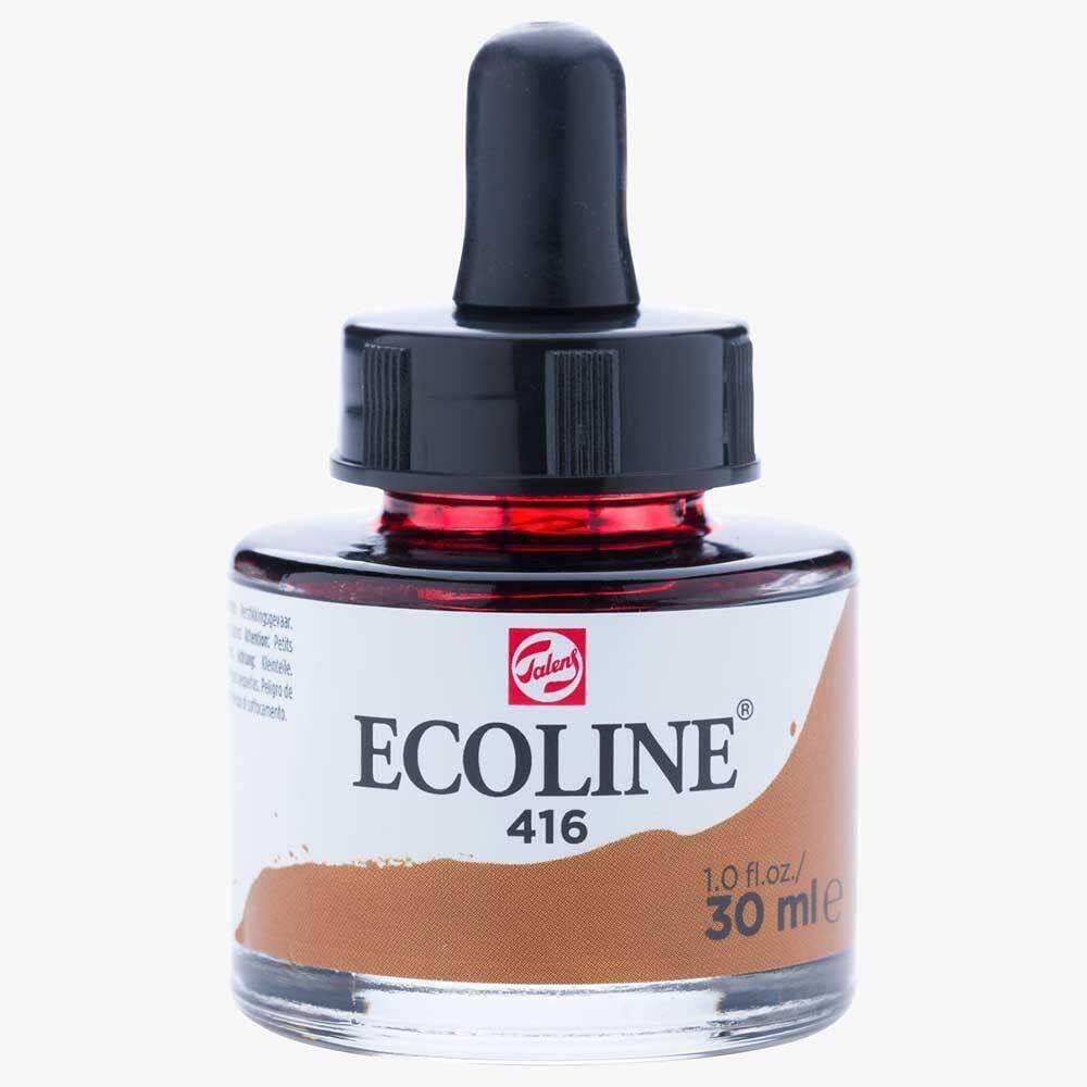Talens Ecoline Liquid Watercolour 30 ml 416 Sepia