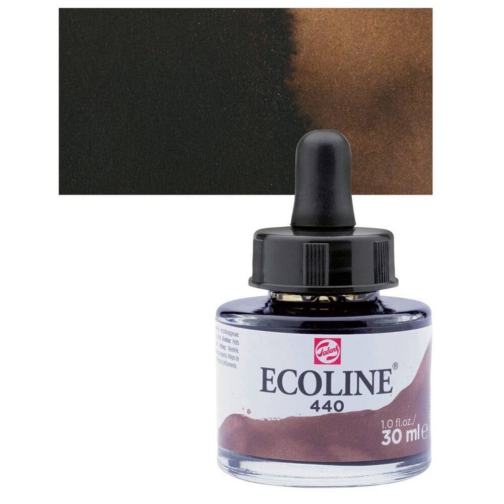 Talens Ecoline Liquid Watercolour 30 ml 440 Sepia Deep