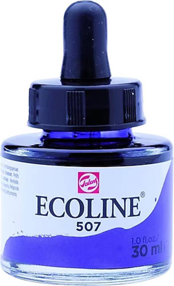 Talens Ecoline Liquid Watercolor 30 ml 507 Ultramarine Violet