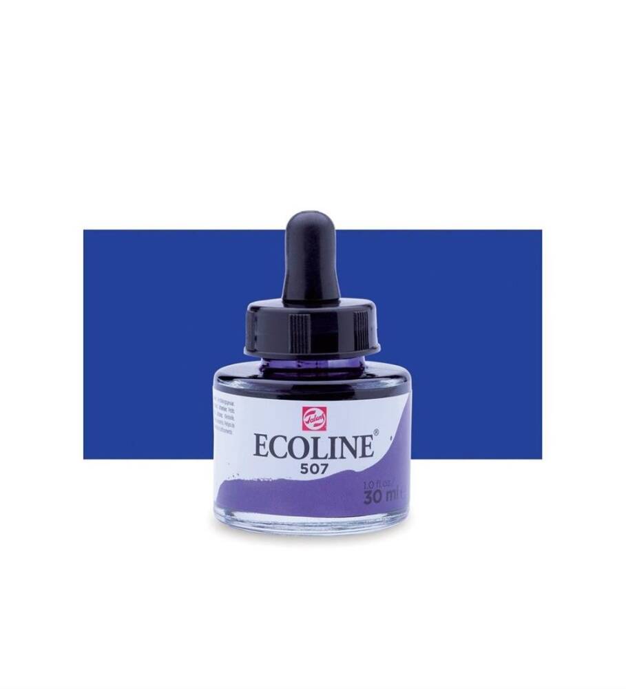 Talens Ecoline Liquid Watercolor 30 ml 507 Ultramarine Violet