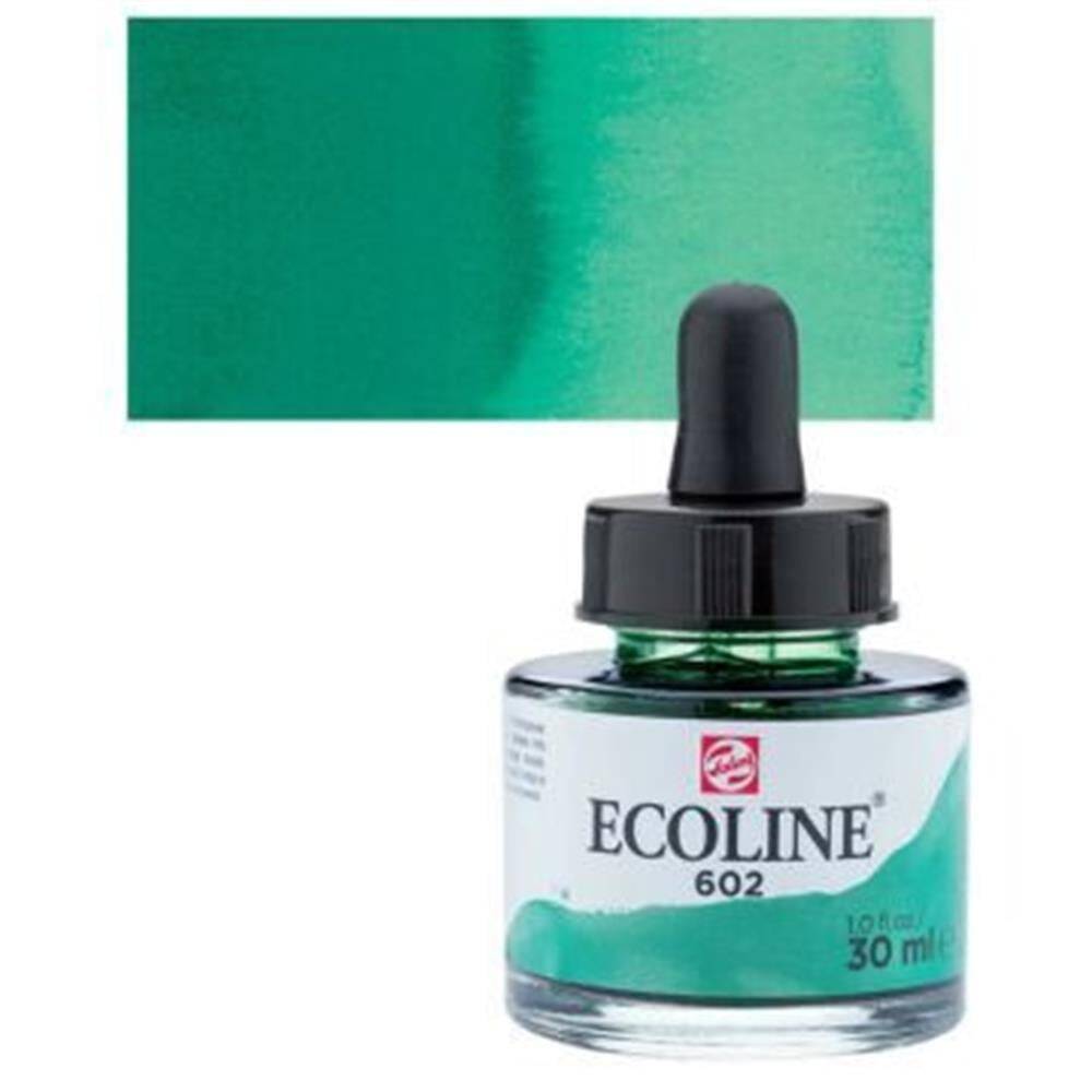 Talens Ecoline Liquid Watercolour 30 ml 602 Deep Green