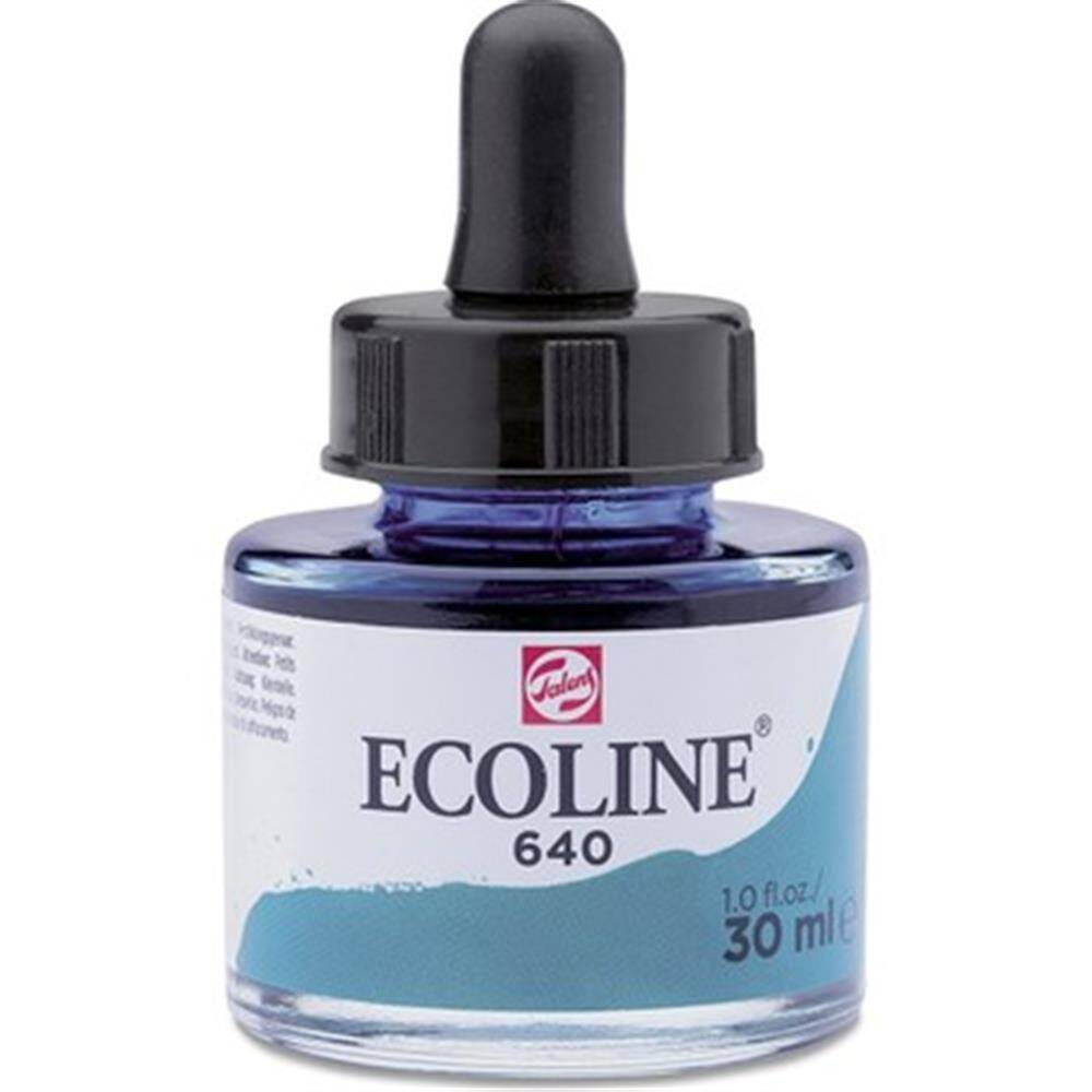 Talens Ecoline Liquid Watercolour 30 ml 640 Bluish Green