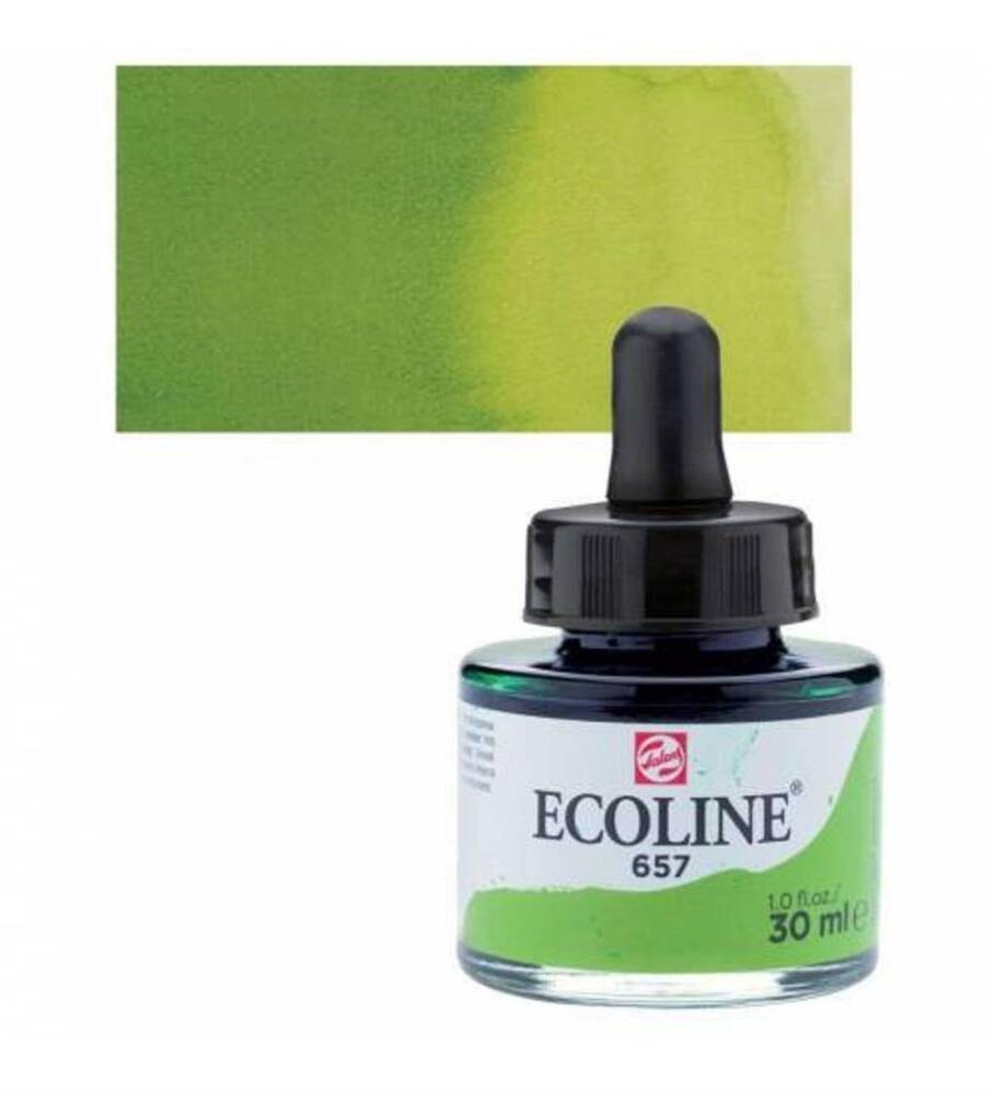 Talens Ecoline Sıvı Sulu Boya 30 ml 657 Bronze Green
