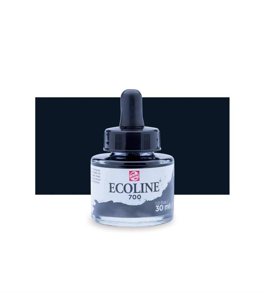 Talens Ecoline Sıvı Sulu Boya 30 ml 700 Black