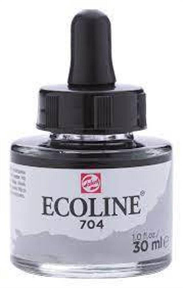 Talens Ecoline Liquid Watercolour 30 ml 704 Gray