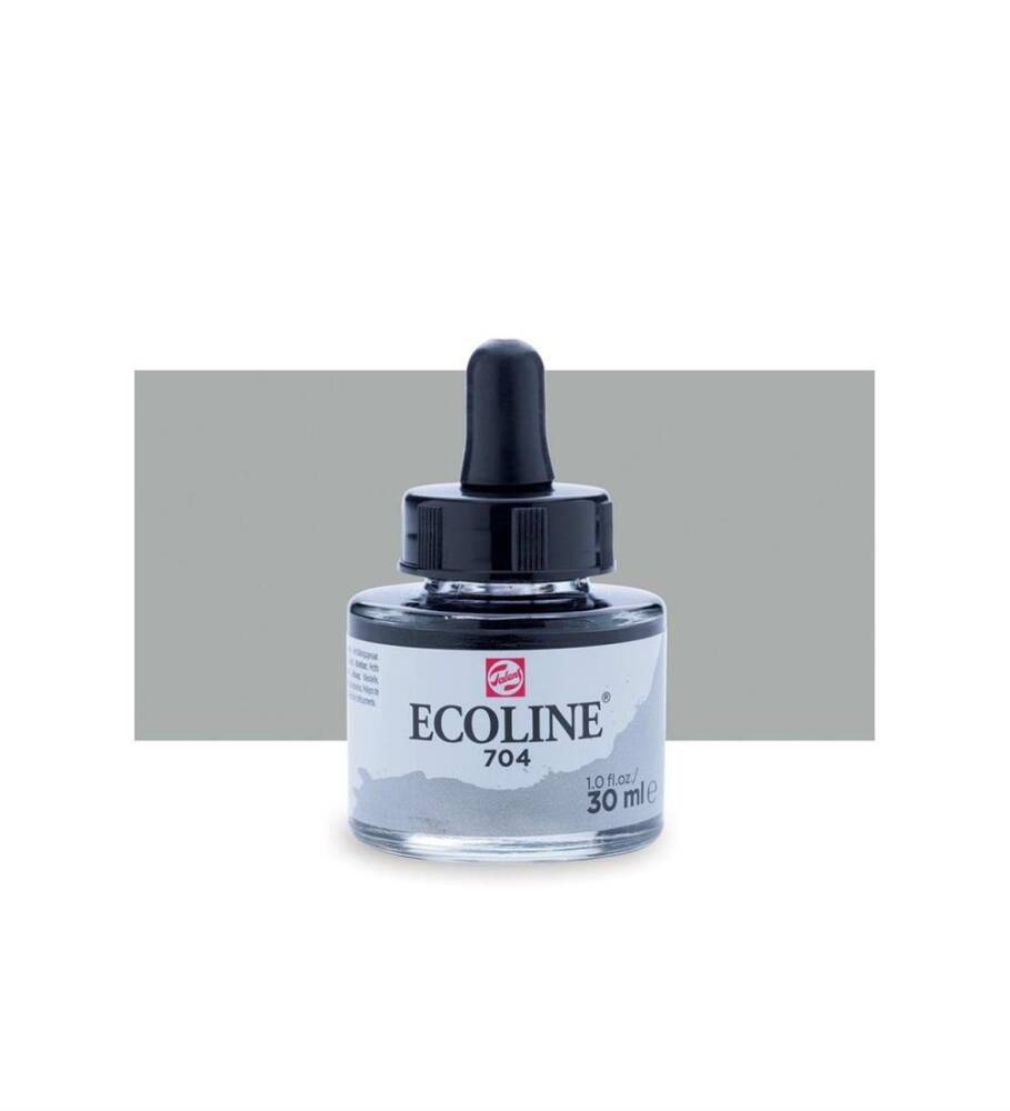 Talens Ecoline Liquid Watercolour 30 ml 704 Gray