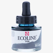 Talens Ecoline Sıvı Sulu Boya 30 ml 706 Deep Grey
