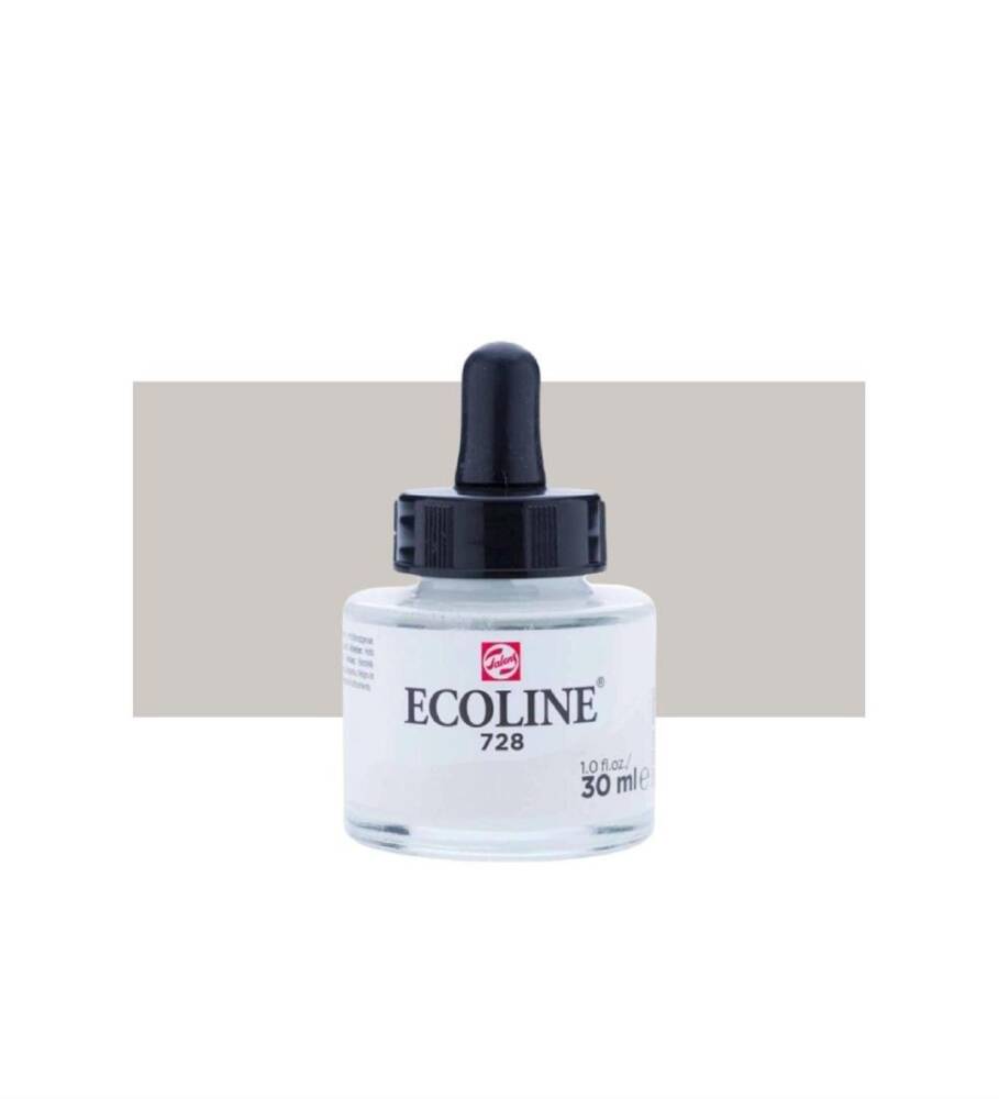 Talens Ecoline Liquid Watercolour 30 ml 728 Warm Grey Light