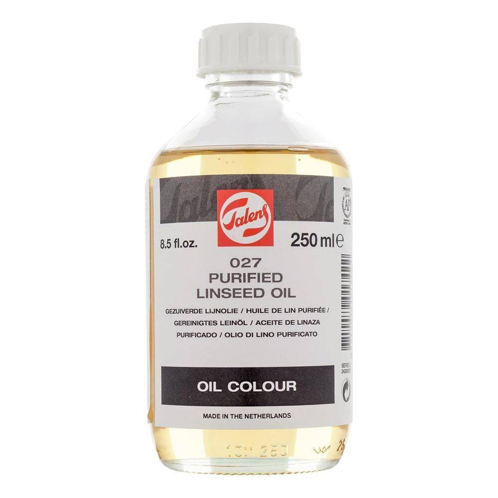 Talens Linseed Oil Purified 027 250 Ml (Saf Keten Yağı)