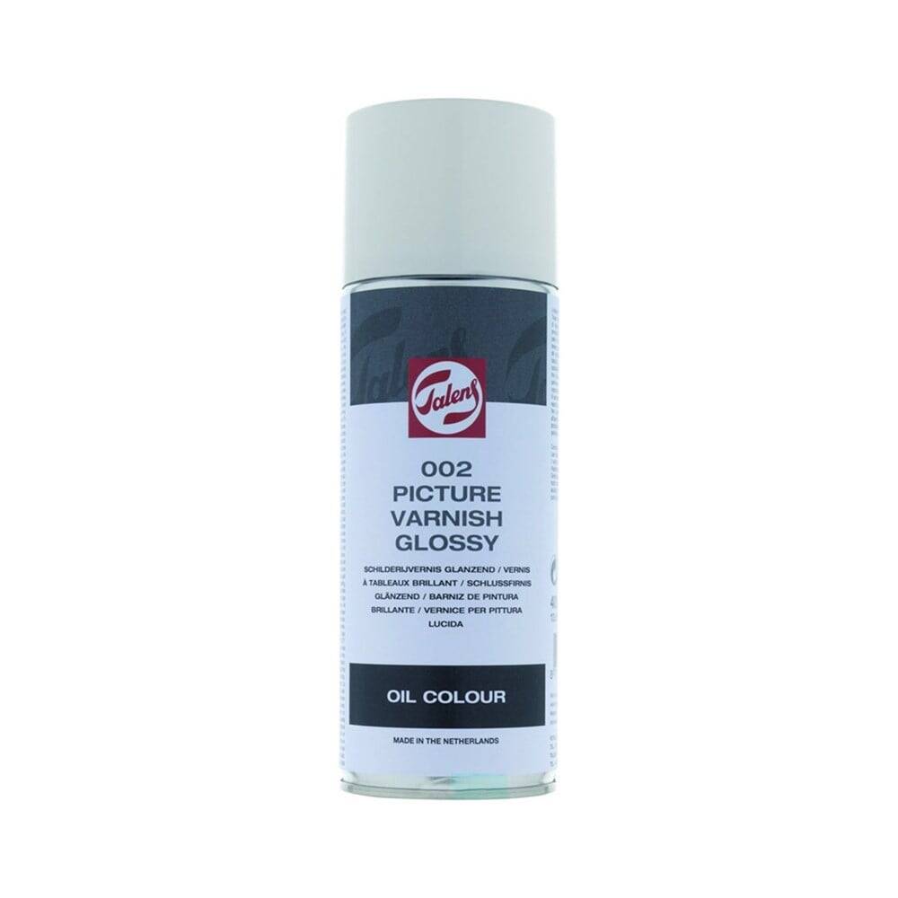 Talens Parlak Yağlı Boya Verniği Sprey 400 ml 002