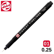 Talens Pigment Fineliner Teknik Çizim Kalemi 0.25 mm Siyah