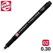 Talens Pigment Fineliner Teknik Çizim Kalemi 0.30 mm Siyah
