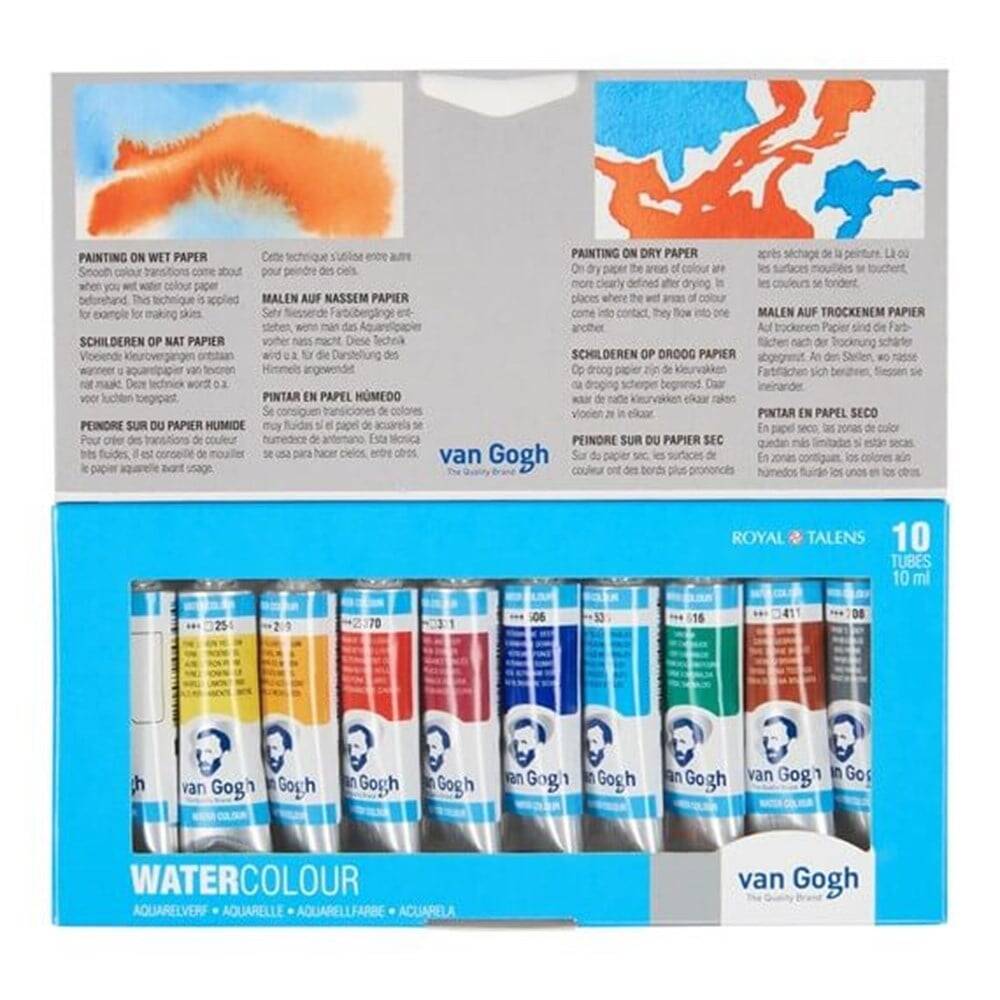 Talens Van Gogh Suluboya 10'Lu Set Tüp 10 ml