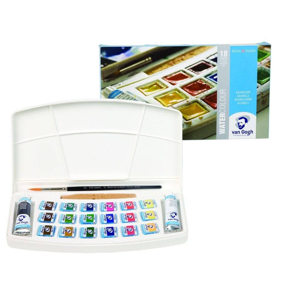 Talens Van Gogh Suluboya 18'li Set