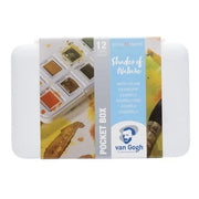 Talens Van Gogh Watercolor Shades of Nature 12 Color Set