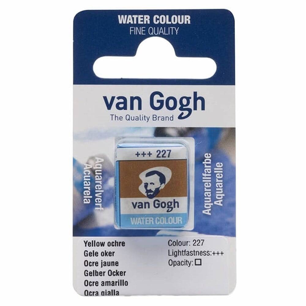 Talens Van Gogh Suluboya Tablet 227 Yellow Ochre