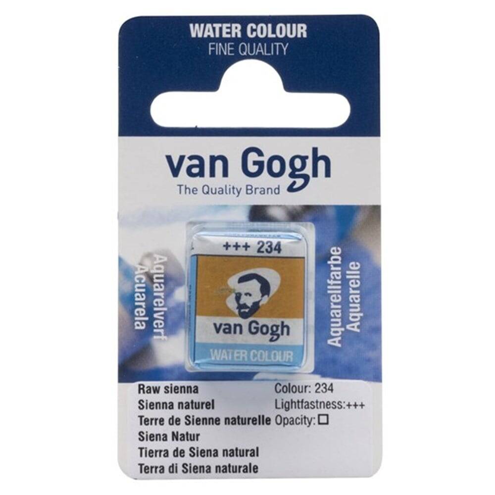 Talens Van Gogh Suluboya Tablet 234 Raw Sienna