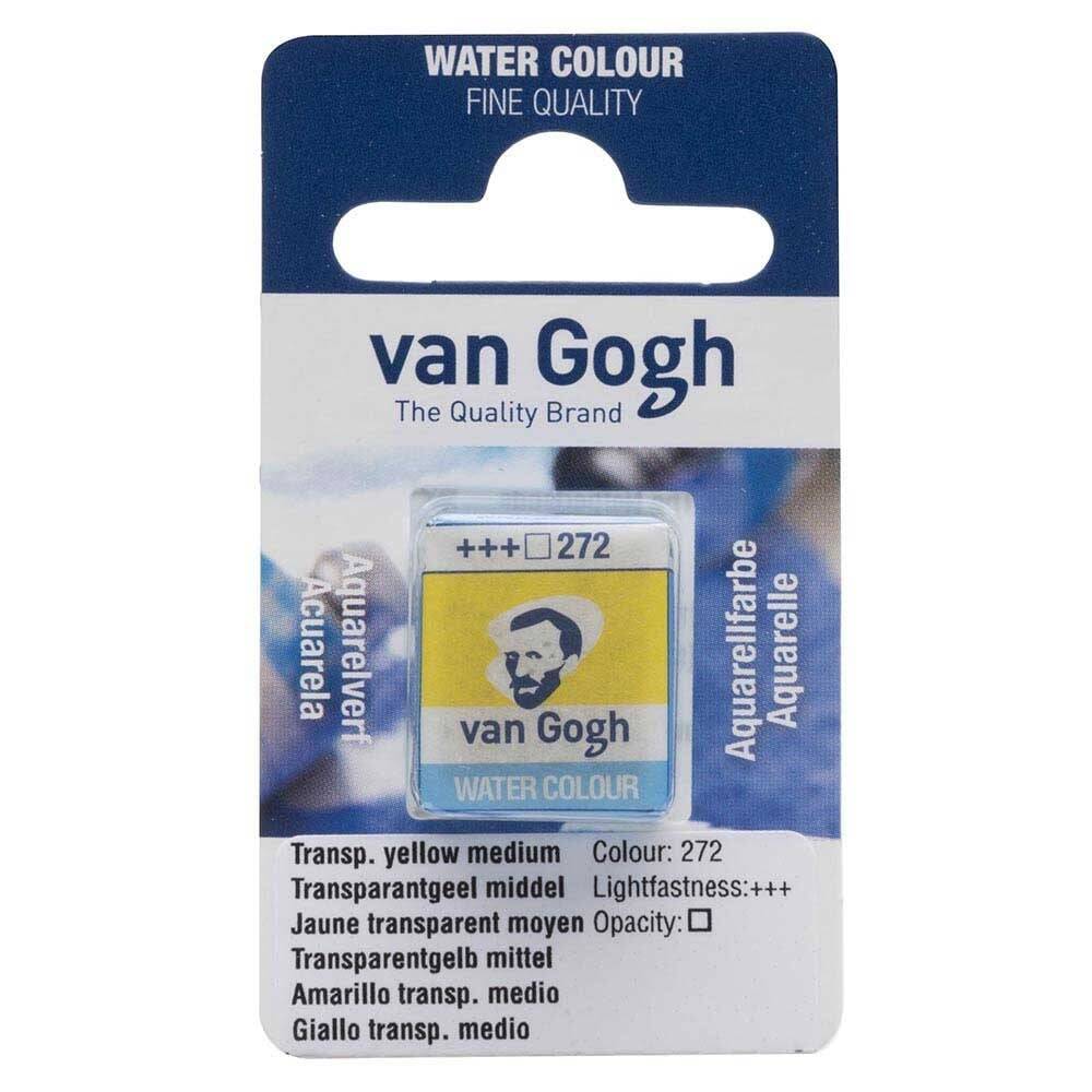 Talens Van Gogh Suluboya Tablet 272 Transp. Yellow Medium