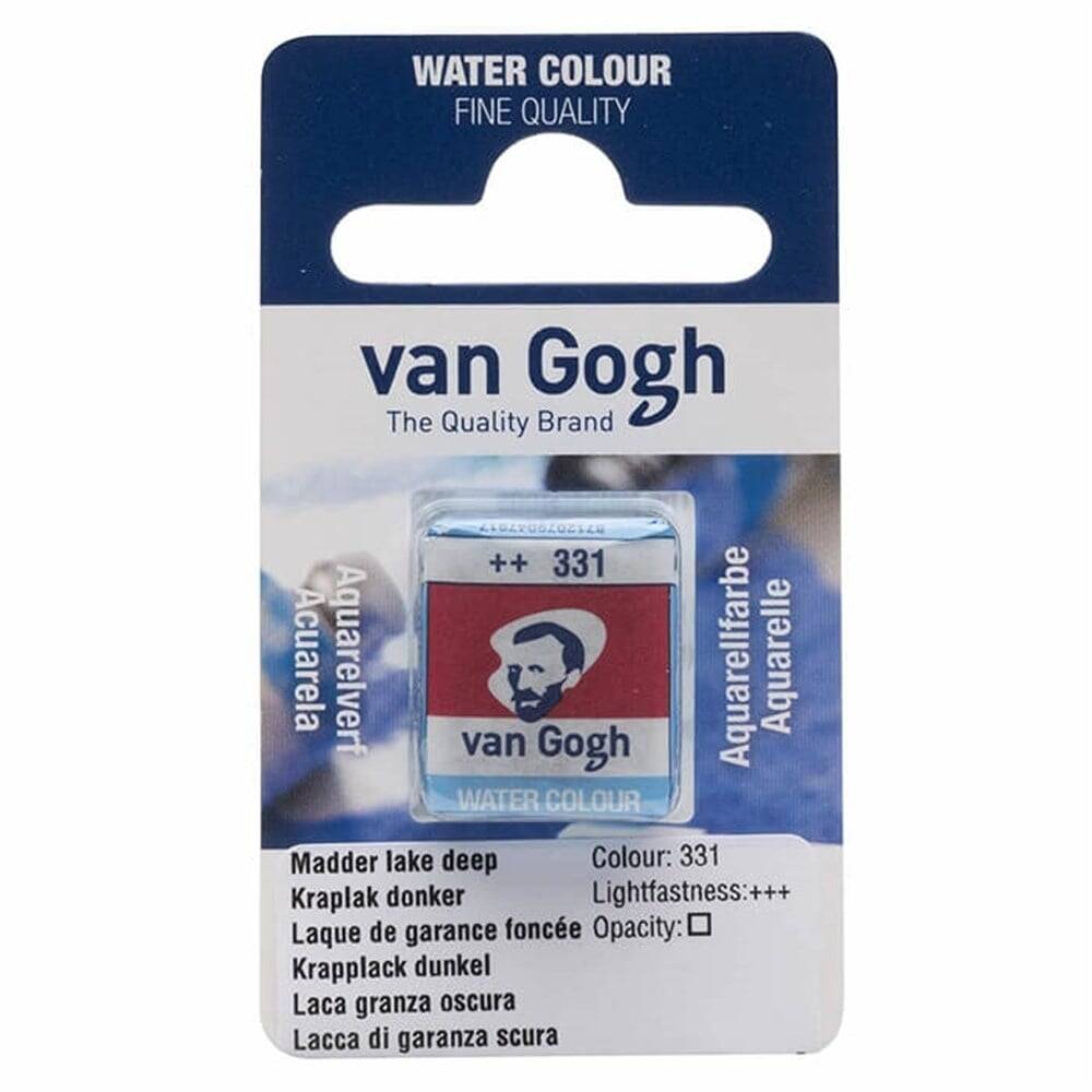 Talens Van Gogh Suluboya Tablet 331 Madder Lake Deep