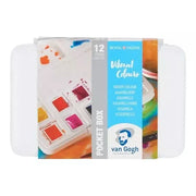 Talens Van Gogh Watercolor Vibrant Colors 12 Color Set