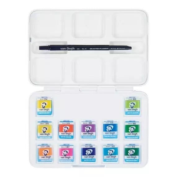Talens Van Gogh Suluboya Vibrant Colors 12 Renk Set