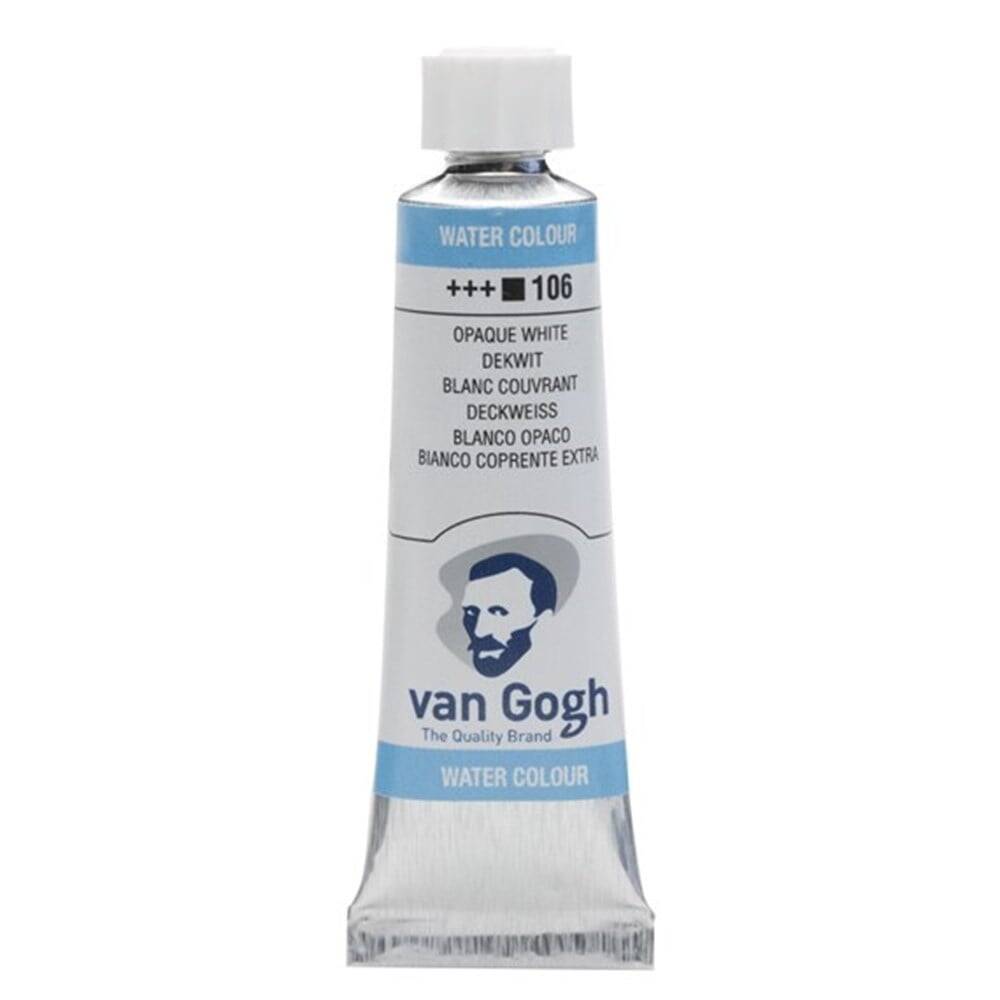 Talens Van Gogh Watercolour Tube 10ml - 106 Opaque White