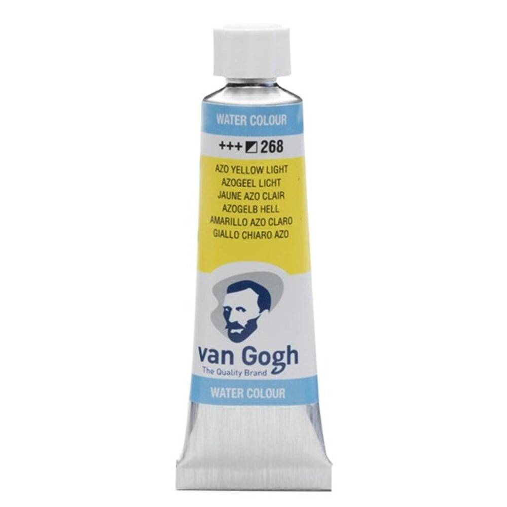 Talens Van Gogh Watercolour Tube 10ml - 268 Azo Yellow Light