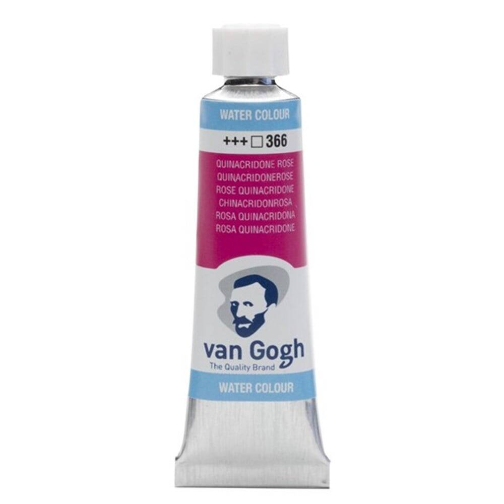 Talens Van Gogh Watercolour Tube 10ml - 366 Quin. Rose