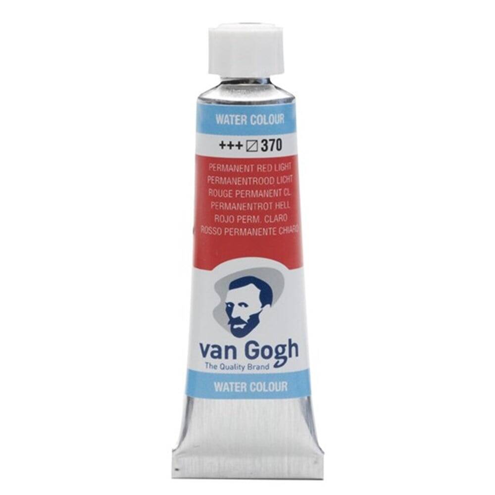 Talens Van Gogh Watercolor Tube 10ml - 370 Perm. red light