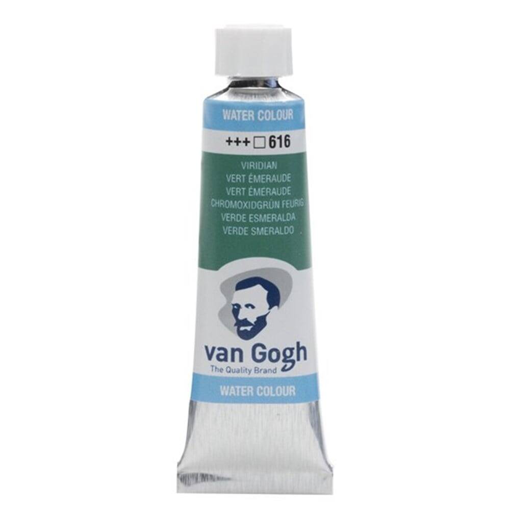 Talens Van Gogh Watercolour Tube 10ml - 616 Viridian
