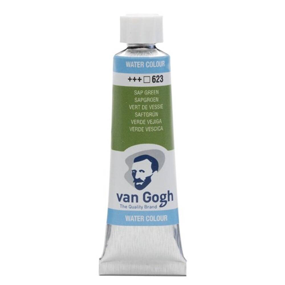 Talens Van Gogh Watercolour Tube 10ml - 623 Sap Green