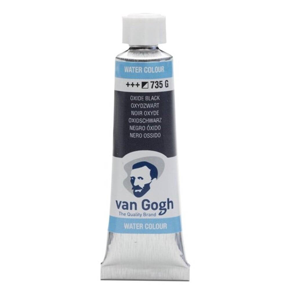 Talens Van Gogh Watercolour Tube 10ml - 735 G Oxide Black