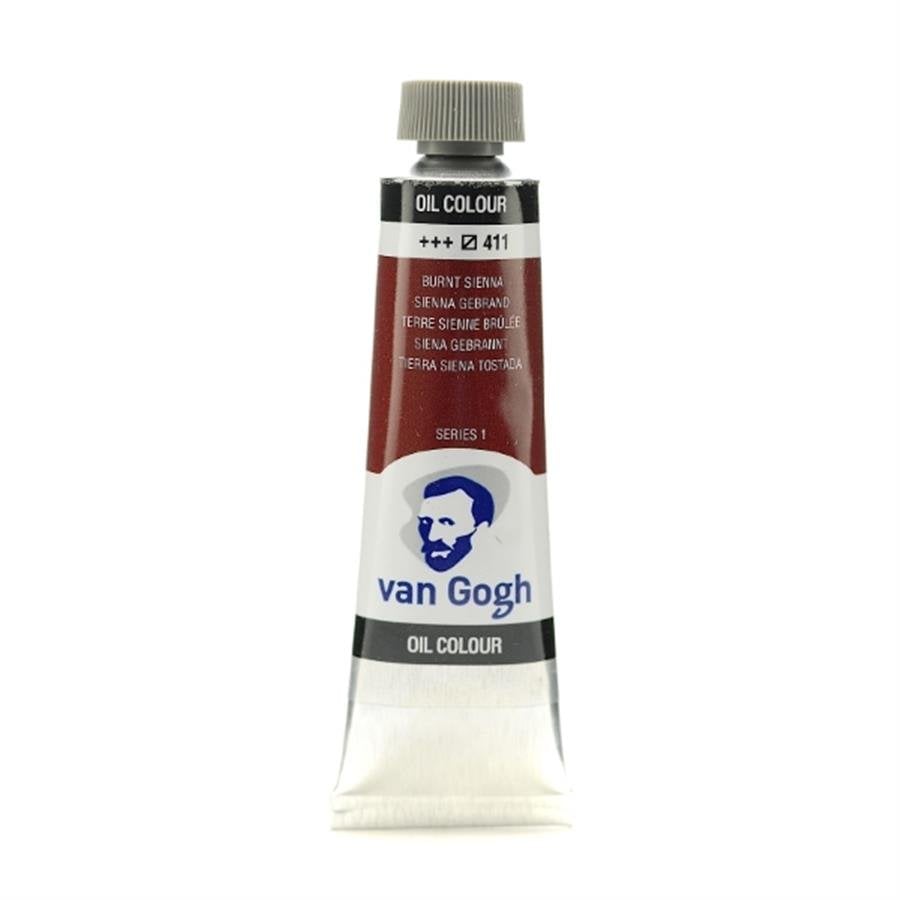 Talens Van Gogh Yağlı Boya 40 ml 411 Burnt Sienna