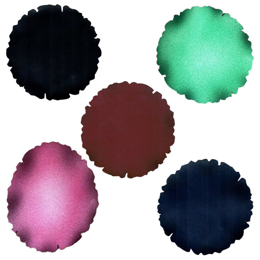 Illumination and Miniature Paper Mixed Colors, Starch Ahar Round 12 cm