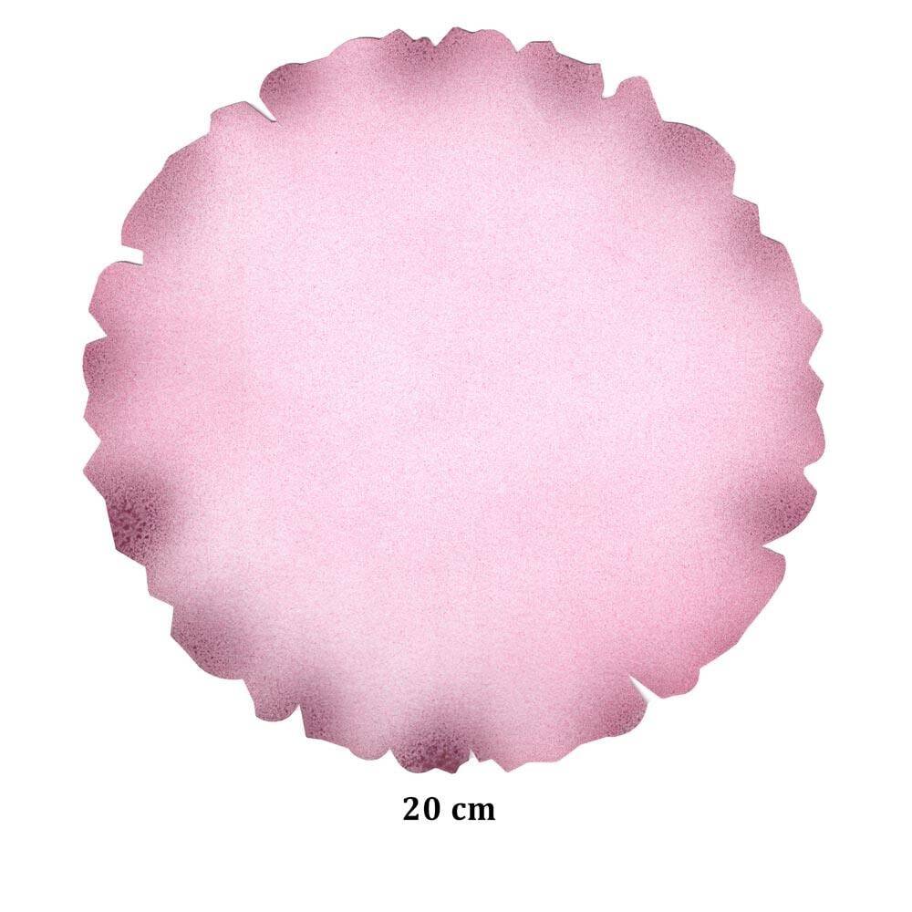 Tezhip ve Minyatür Kağıdı Lila Muhallebi (Nişasta) Aharlı Yuvarlak 20 cm