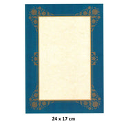 Illuminated Facsimile Paper 17x24 cm No:107