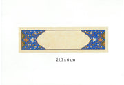 Tezhipli Tıpkıbasım Meşk Kağıdı 21.5x6 cm No:01