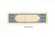 Tezhipli Tıpkıbasım Meşk Kağıdı 21.5x6 cm No:06