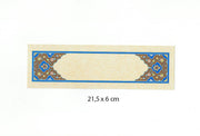 Tezhipli Tıpkıbasım Meşk Kağıdı 21.5x6 cm No:07